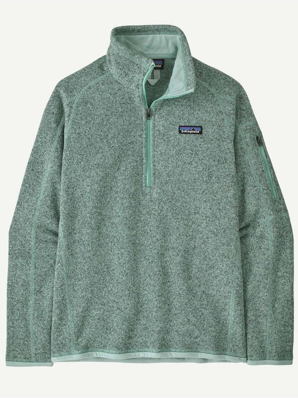 Patagonia Better Sweater 1/4-Zip Fleece in Thin Ice